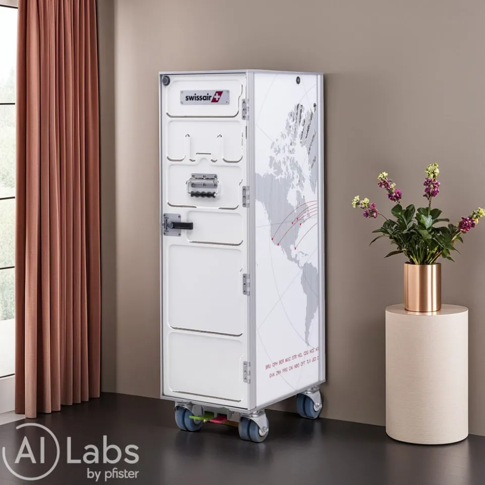 Airline Trolley Swissair