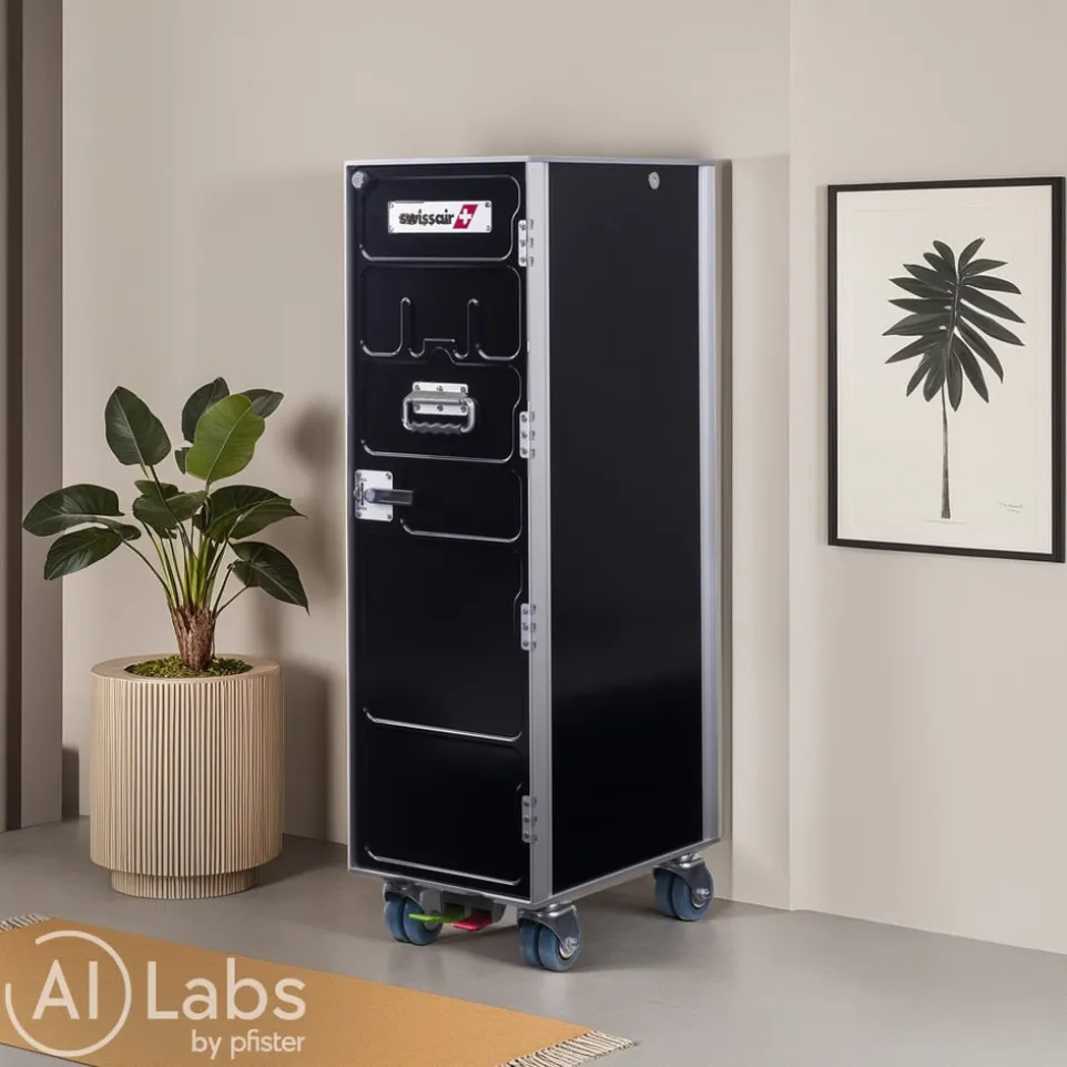 Airline Trolley Swissair