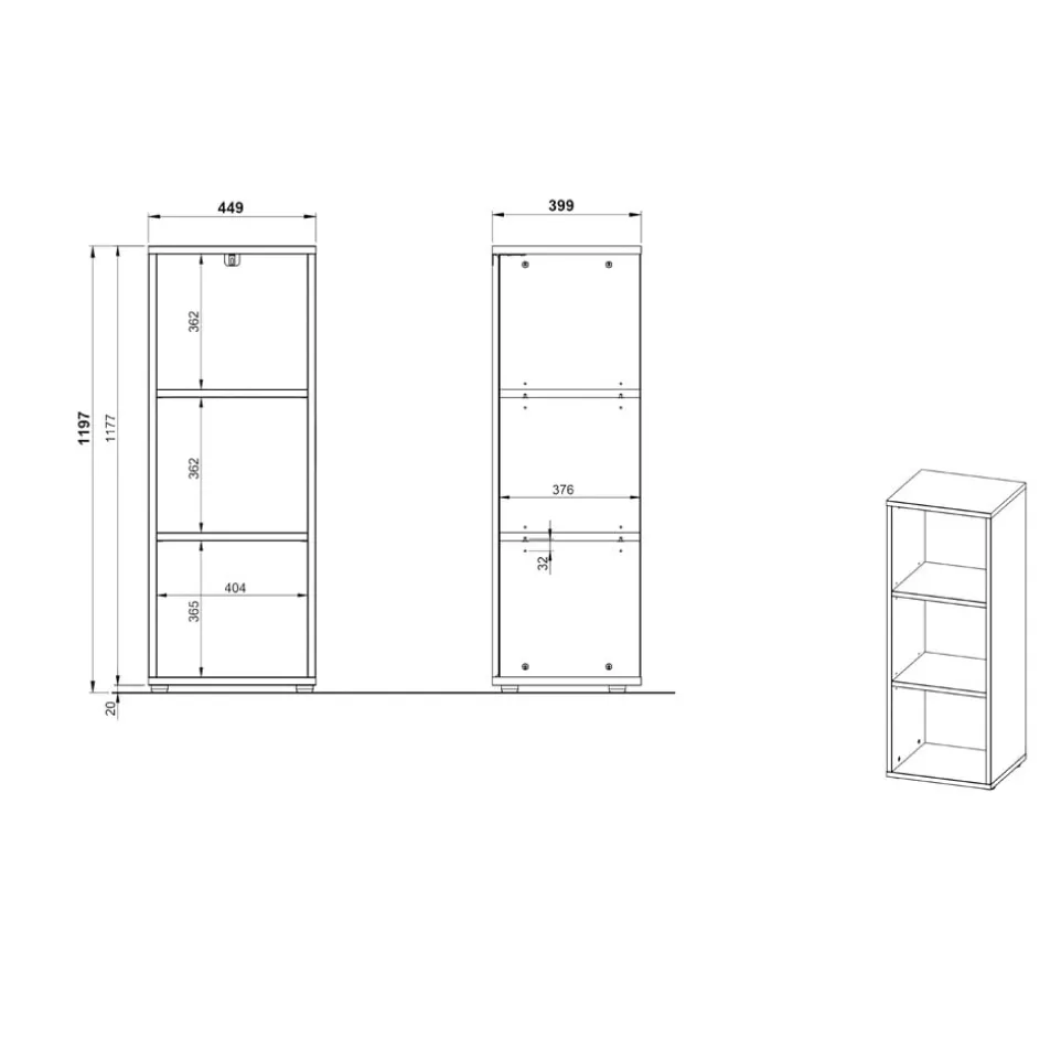Aktenregal Deltona-105