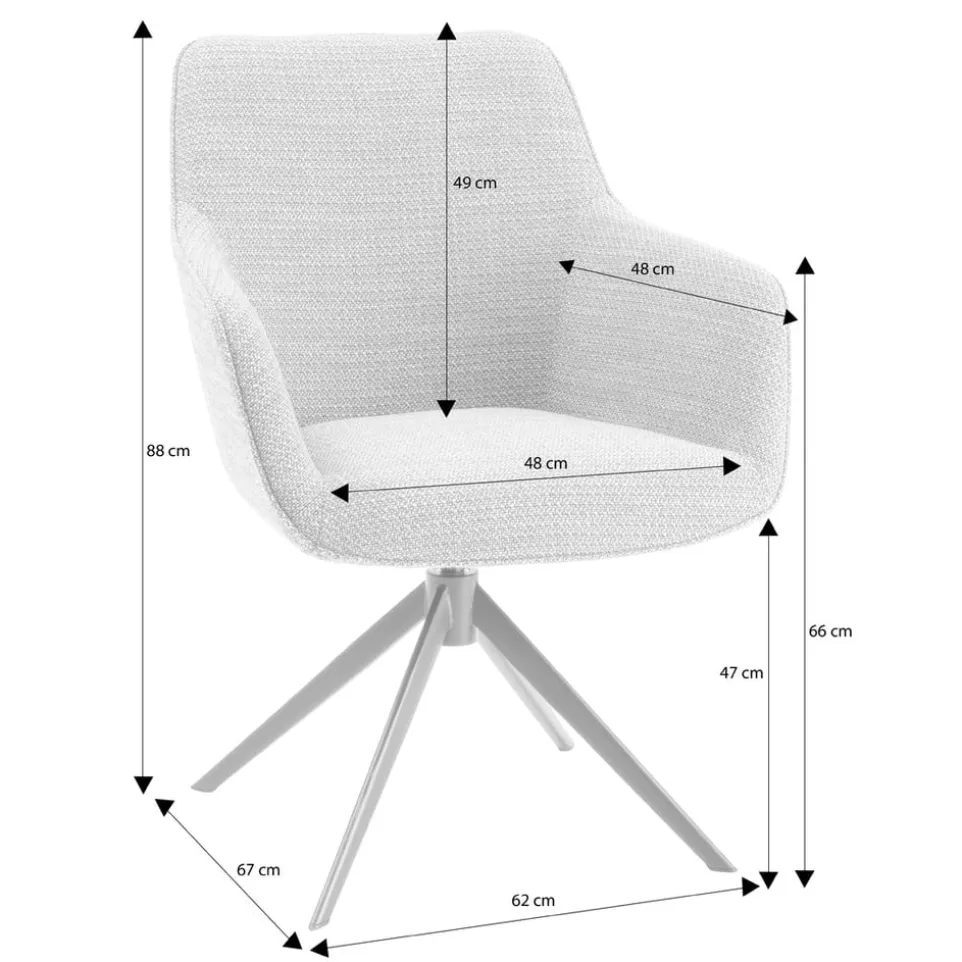 Armlehnstuhl Saiko D