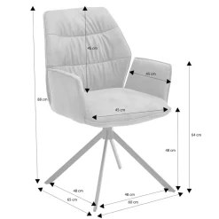 Armlehnstuhl Tortilla