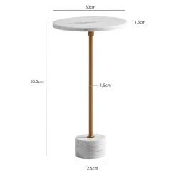 Beistelltisch Marmor