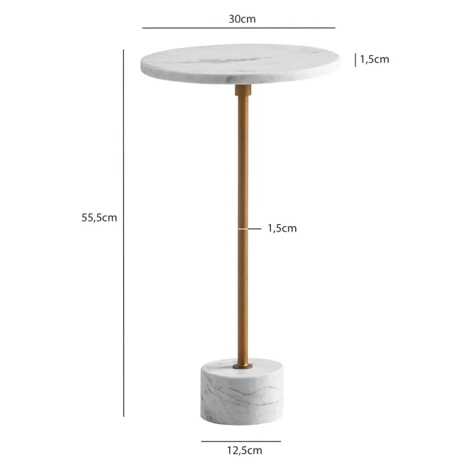 Beistelltisch Marmor