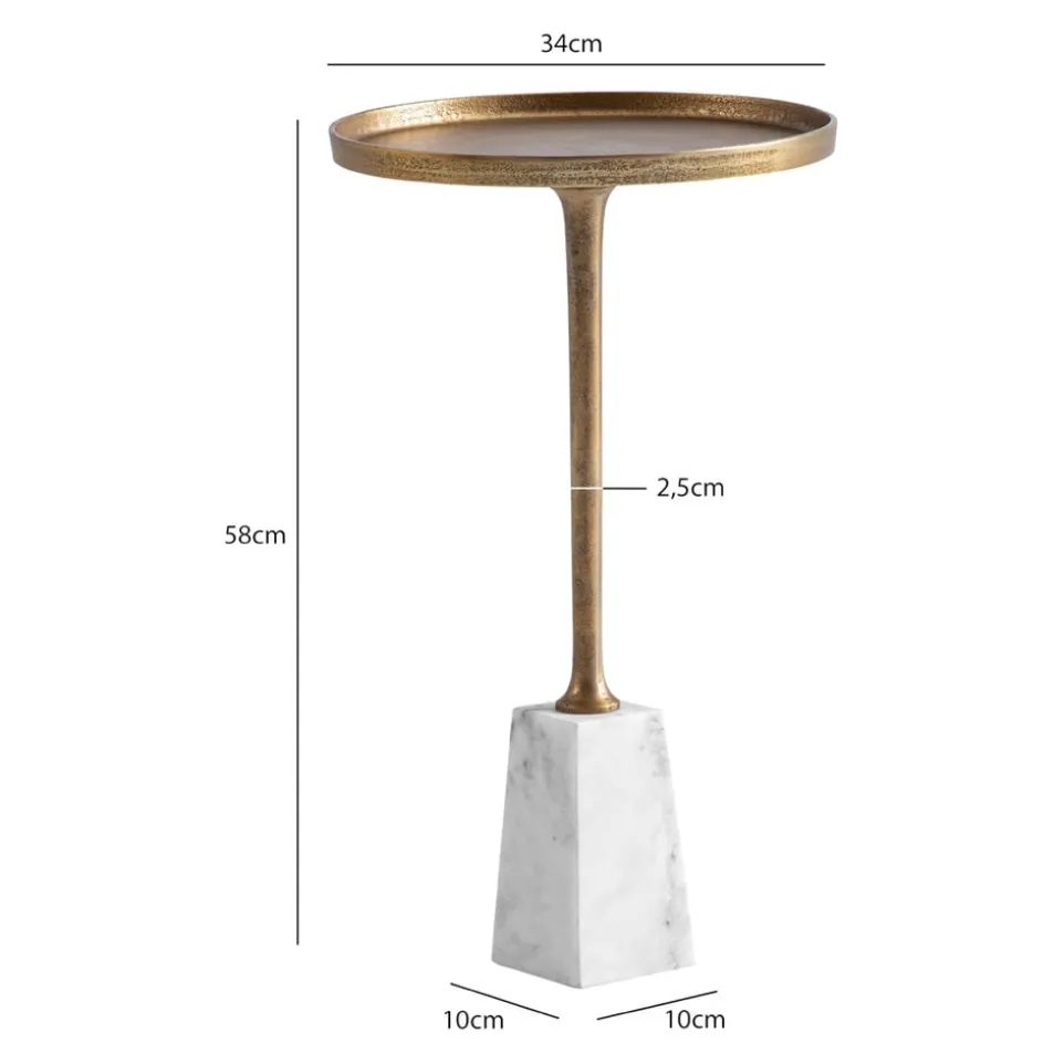 Beistelltisch Marmor