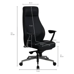 Bürostuhl Kunstleder