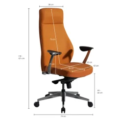 Bürostuhl Kunstleder