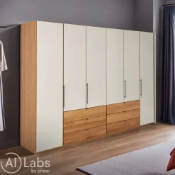 Dreh-/Falttürenschrank Amato