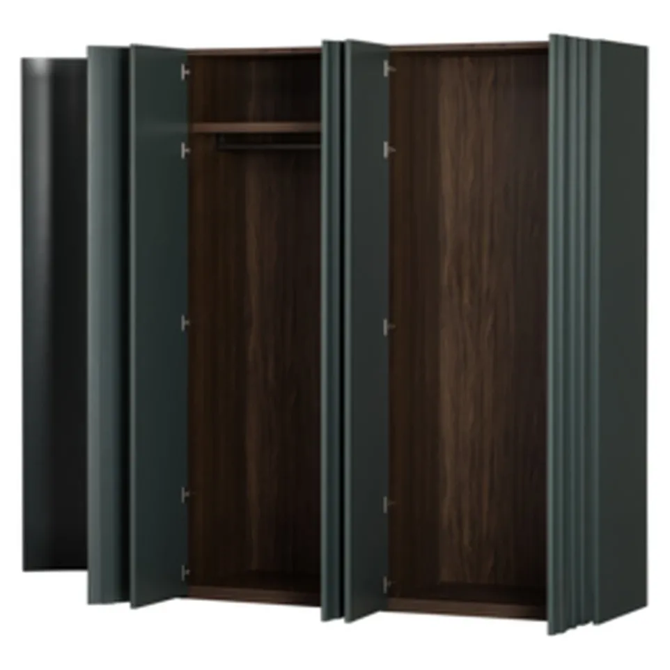 Dreh-/Falttürenschrank Stave