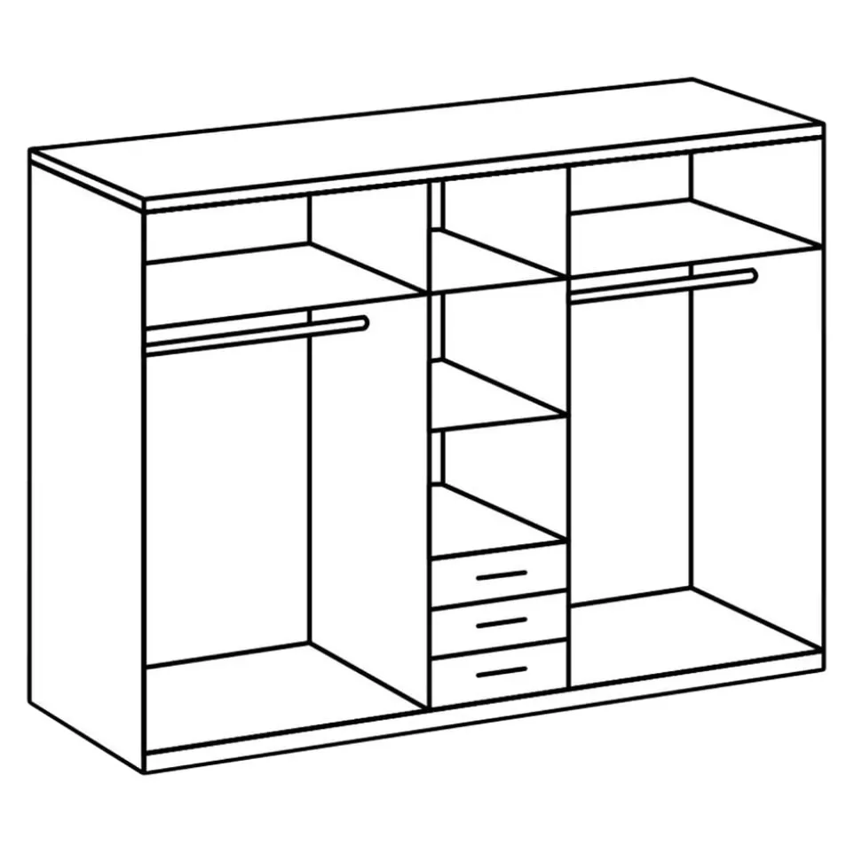 Drehtürenschrank Ben-201