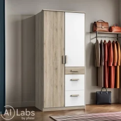 Drehtürenschrank Cariba-3767