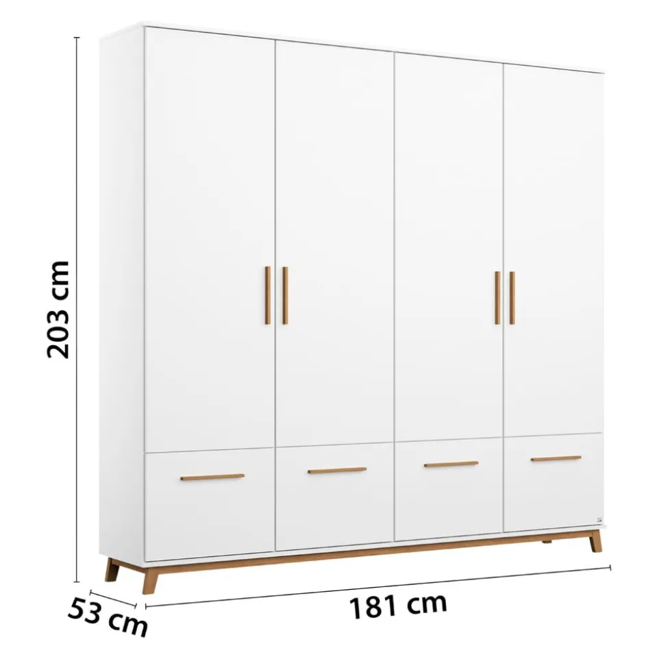 Drehtürenschrank Carlsson