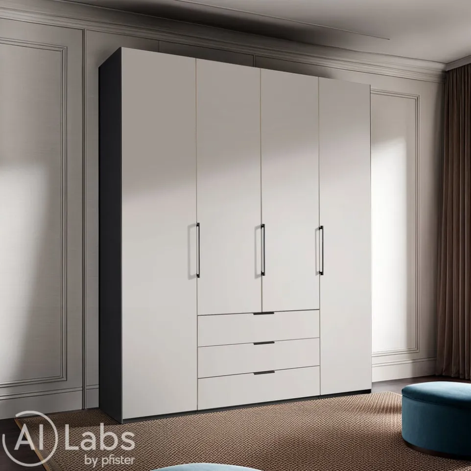 Drehtürenschrank Glasgow