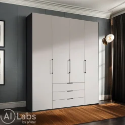 Drehtürenschrank Glasgow