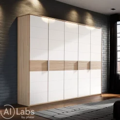 Drehtürenschrank Lana