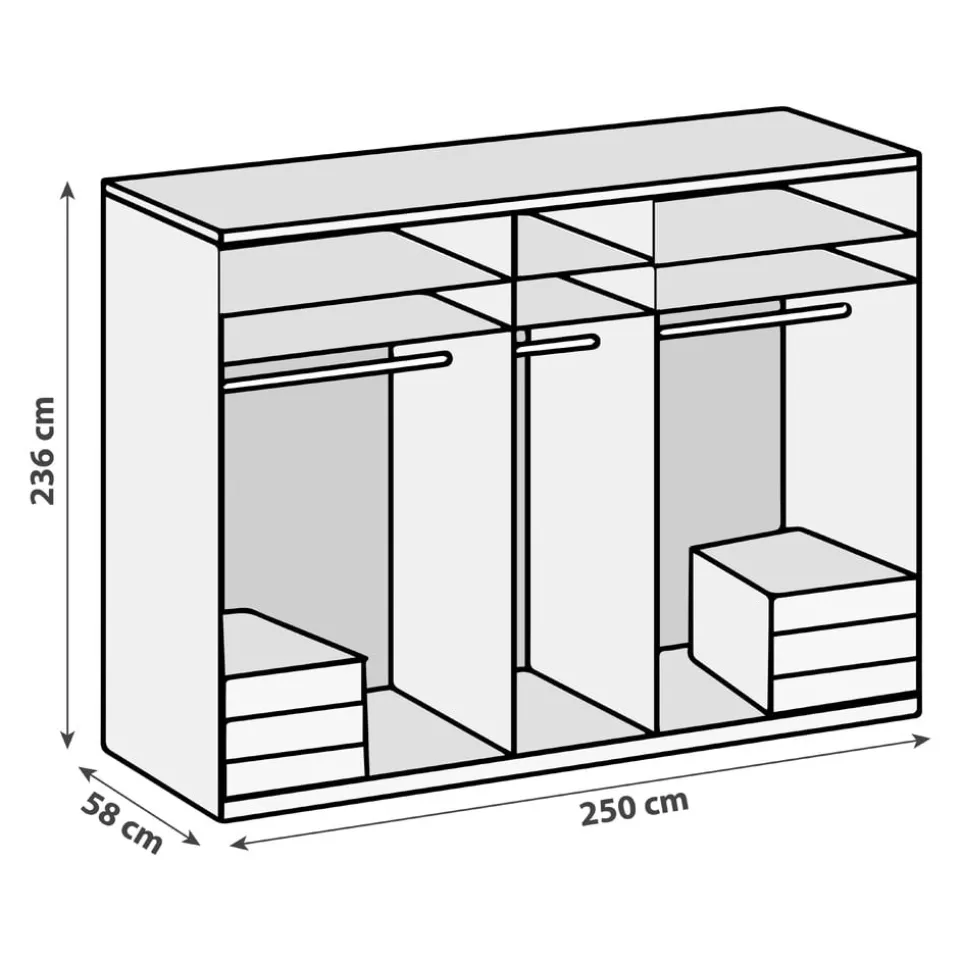 Drehtürenschrank Level36