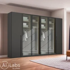 Drehtürenschrank Skat