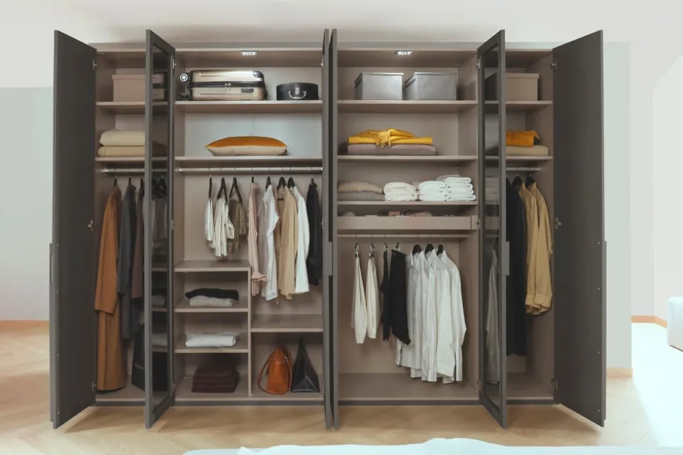 Drehtürenschrank Skat