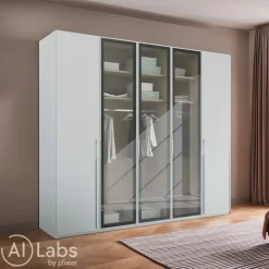 Drehtürenschrank Skat