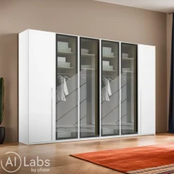 Drehtürenschrank Skat