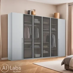 Drehtürenschrank Skat