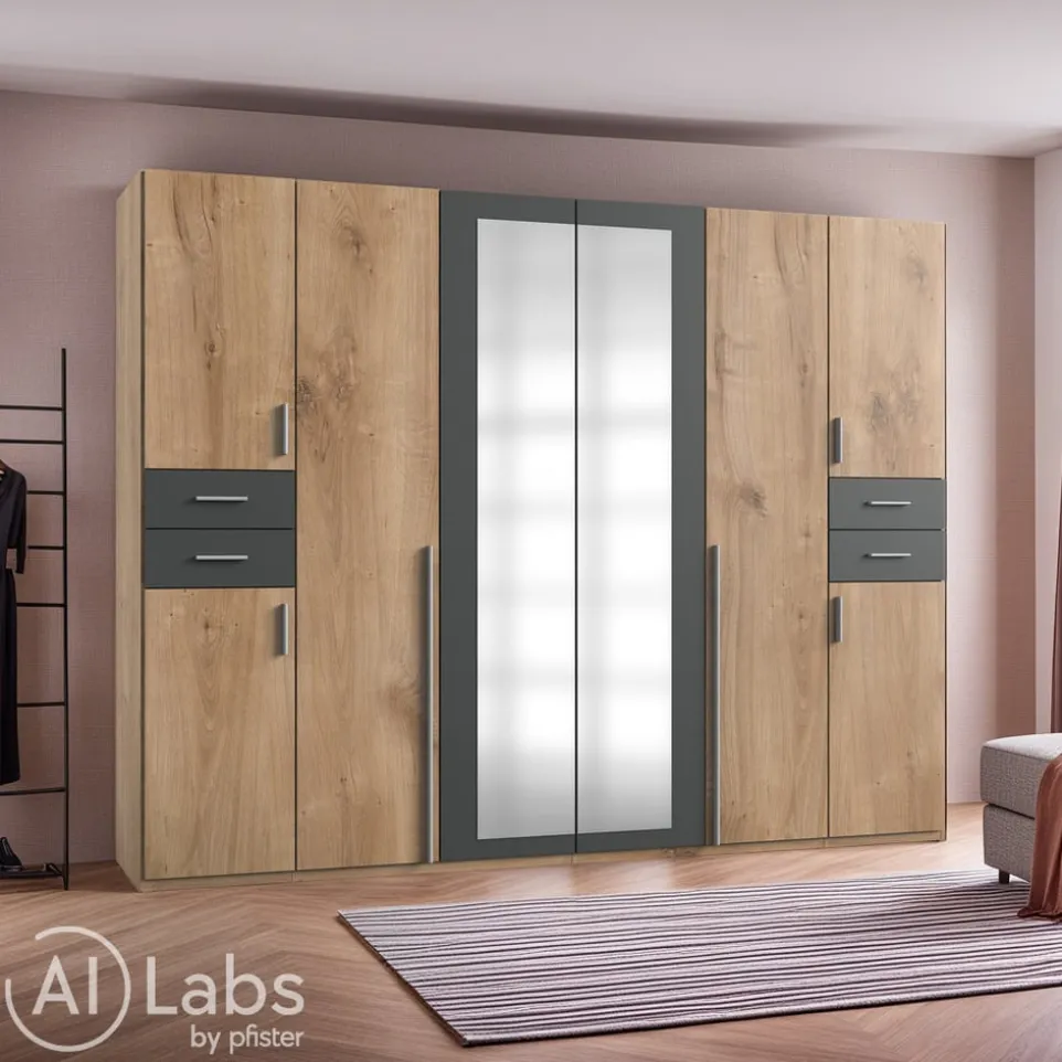 Drehtürenschrank Vegas-201