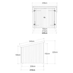 Fahrradunterstand Multi