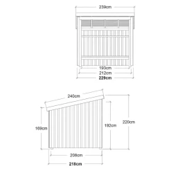 Fahrradunterstand Multi