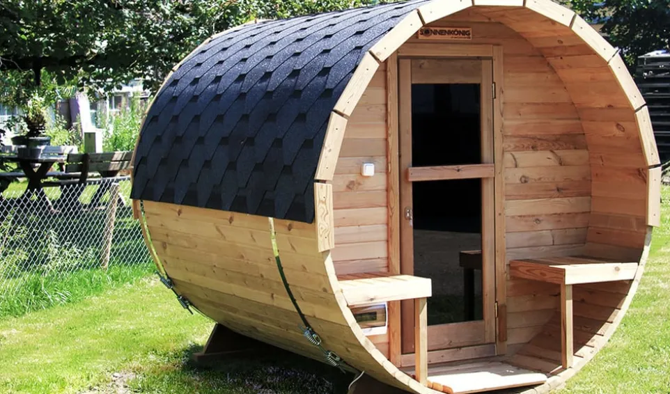 Fasssauna Thermo Pinie 6