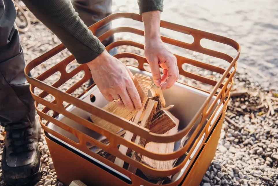 Feuerkorb & Grill Cube