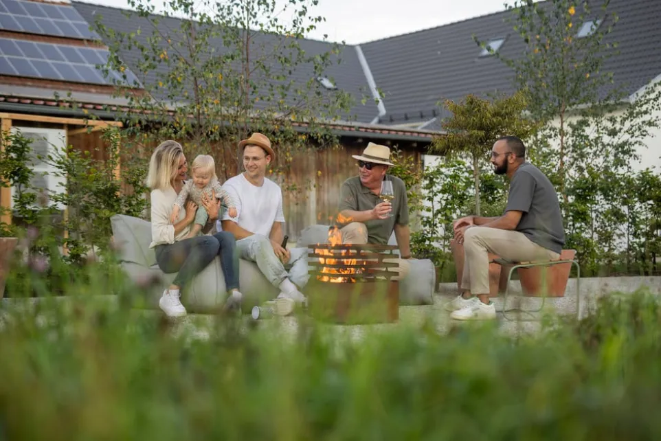 Feuerkorb & Grill Cube