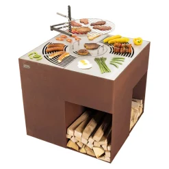 Feuerschale & Grill Cubo Pro