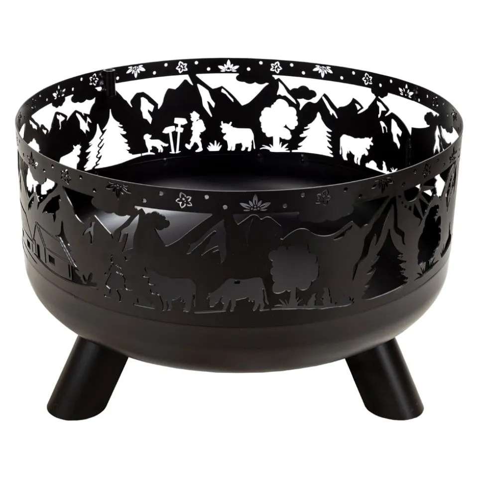 Feuerschale Helvetica