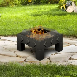 Feuerschale Kubus