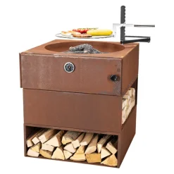 Feuerschale mit integrierter Pizzafläche Passione due