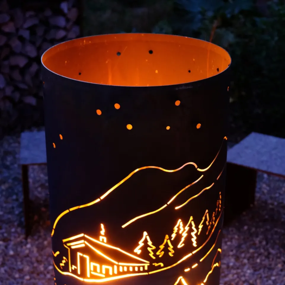 Feuersäule Fiamma Nero Montagna