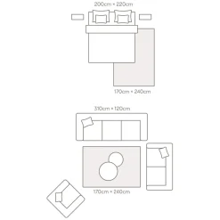 Flachgewebeteppich Aninda