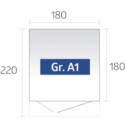 Gerätehaus Avantgarde Gr. A1