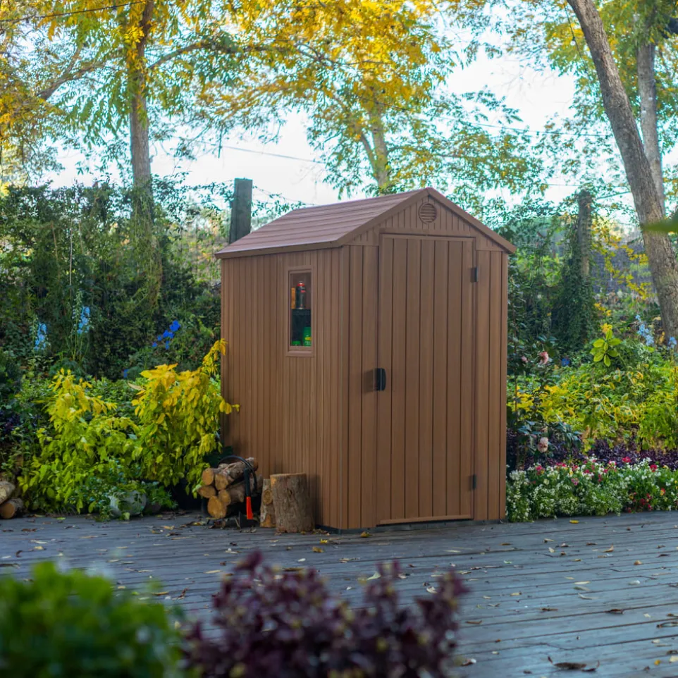 Gerätehaus Darwin 4X6 Braun