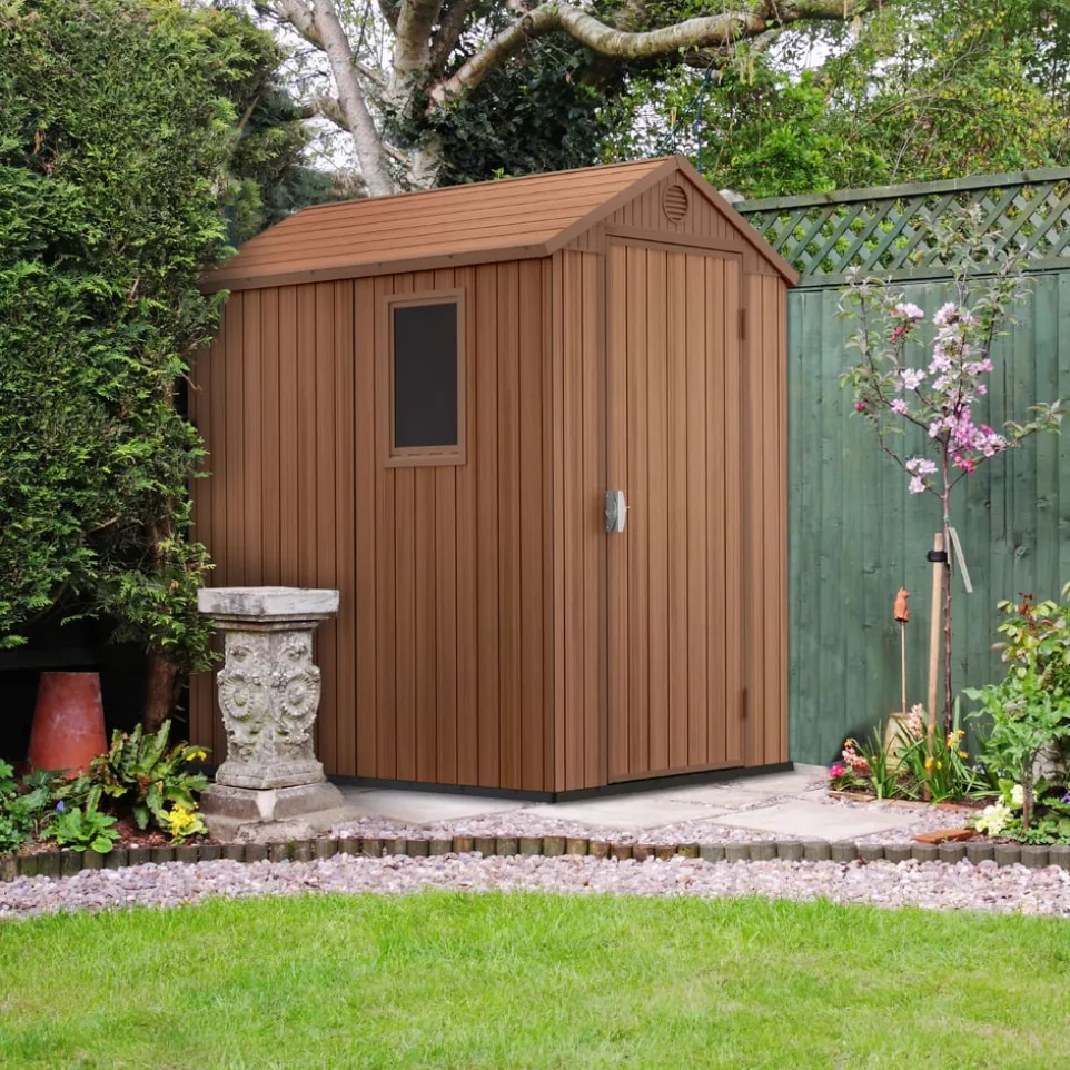 Gerätehaus Darwin 4X6 Braun