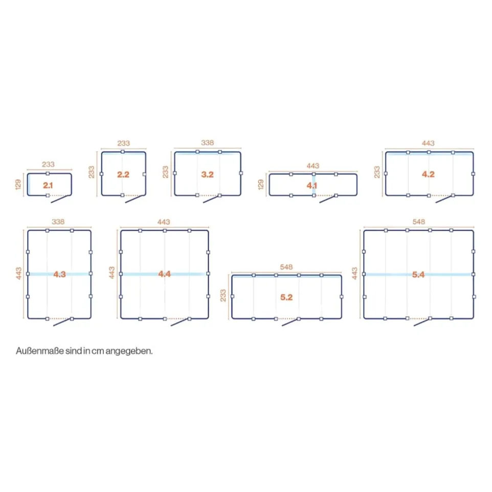 Gewächshaus Power 3.2