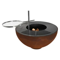 Grillrost Mit Schwenkarm