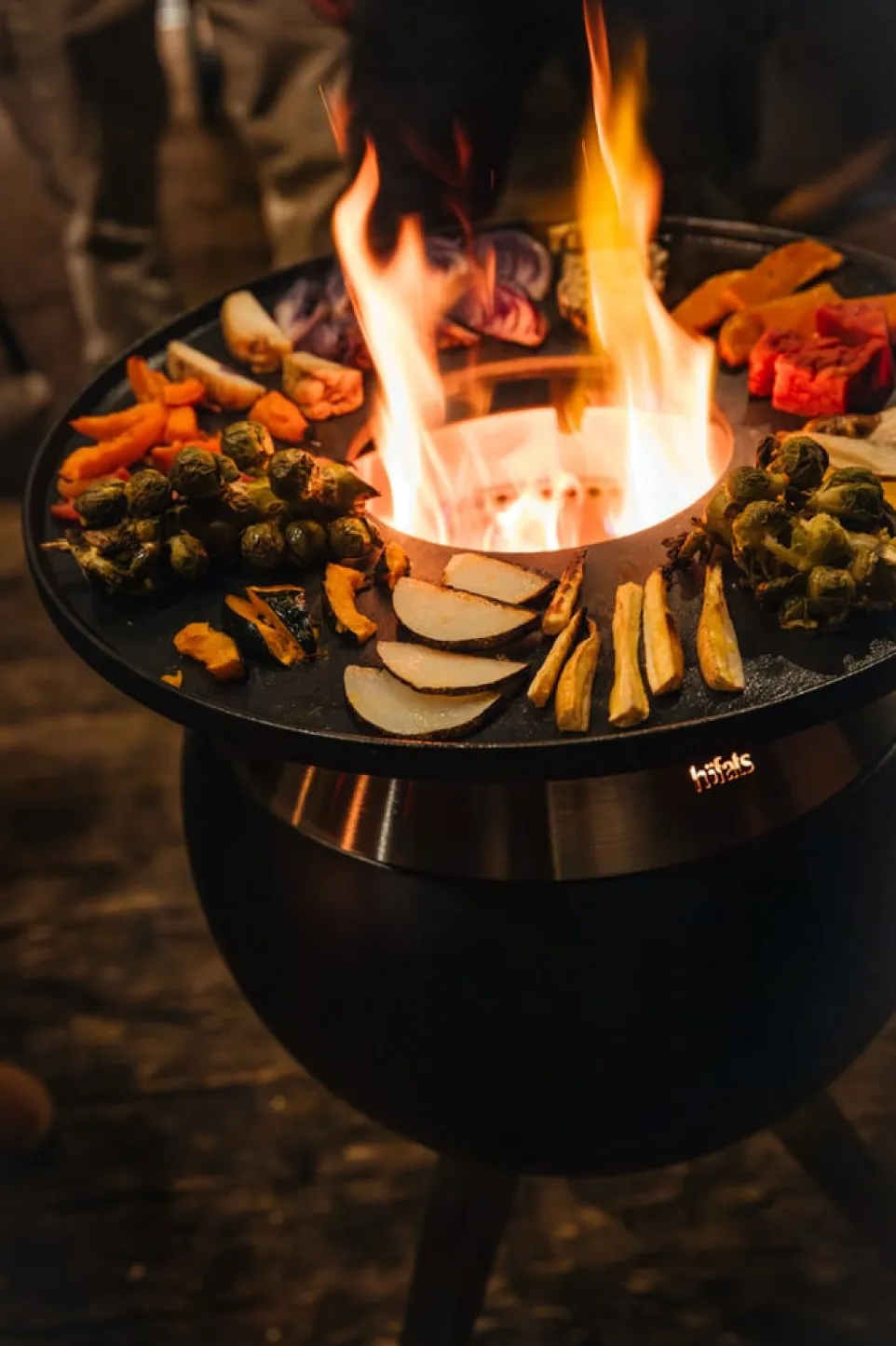 Gusseisenplatte Moon 45