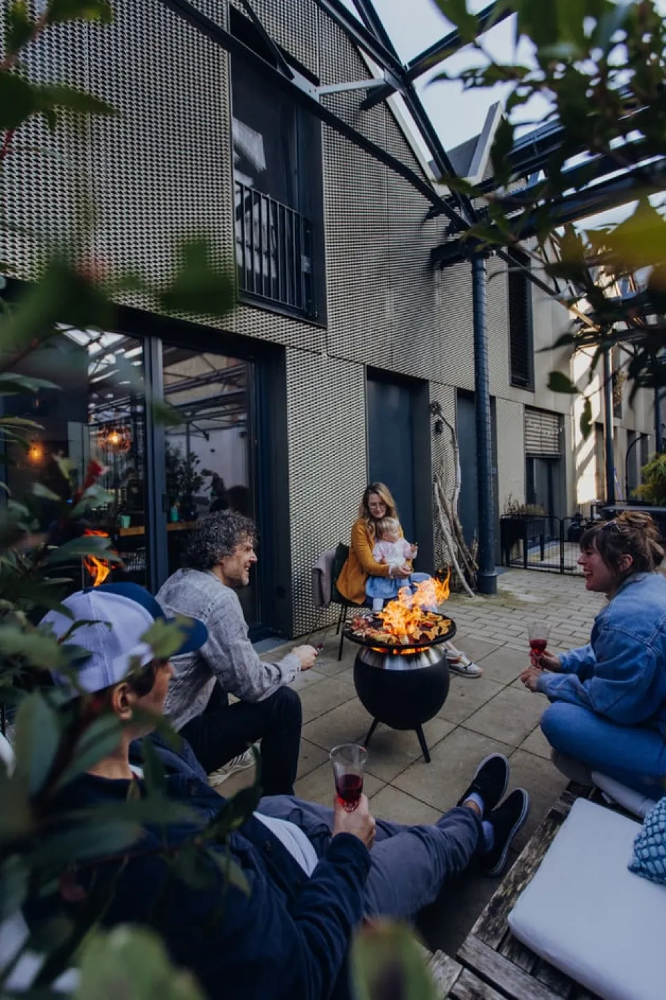 Gusseisenplatte Moon 45