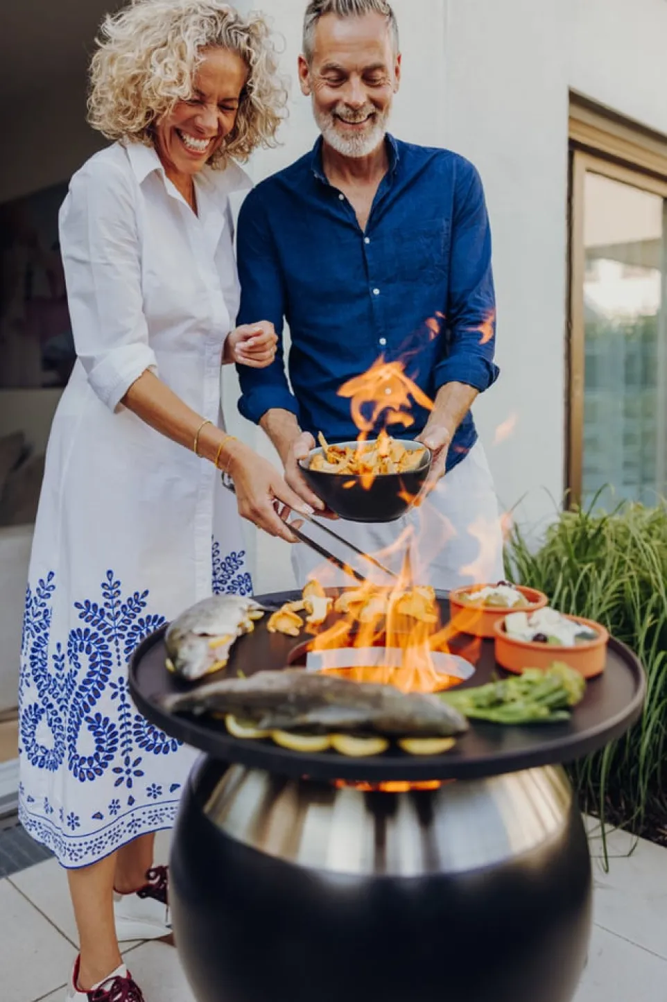 Gusseisenplatte Moon 45