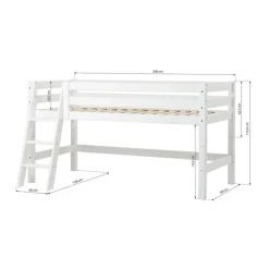 Halbhochbett Einlegerahmen HS-Luxury