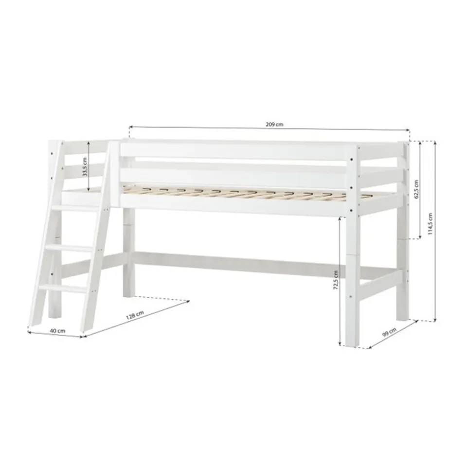 Halbhochbett Einlegerahmen HS-Luxury