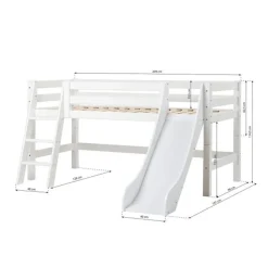 Halbhochbett Einlegerahmen HS-Luxury