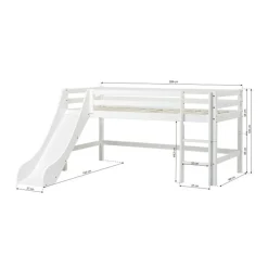 Halbhochbett Lattenrost HS-Luxury