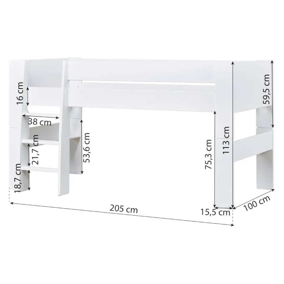 Halbhochbett Steens for Kids