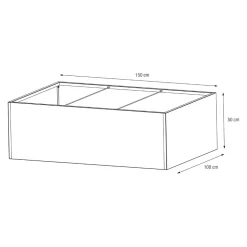 Hochbeet Metal Planter